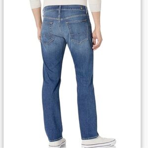 7 For All Mankind Jerome Dahan Boot Sz 32 Men Faded Blue T52006IU-061